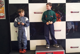 Racing Perfection Kart Academy Eastleigh Cadet Final Podium - Round 7